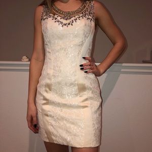 Ivory Cocktail Dress